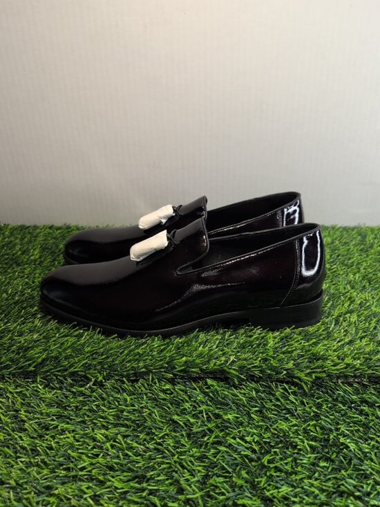 Johnston & Murphy Highland Tassel Slip-On Loafer Burgundy 9.5 Size main image 15